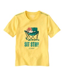 L.L.Bean（エルエルビーン）の「キッズ グラフィック・ティ、グロー・イン・ザ・ダーク ビッグキッズ（Tシャツ/カットソー）」