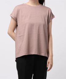 AMERICAN HOLIC | フレンチスリーブクルーネックカットプルオーバー1　＊(Tシャツ/カットソー)