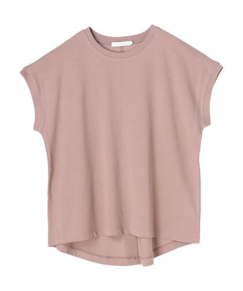 AMERICAN HOLIC（アメリカンホリック）の「フレンチスリーブクルーネックカットプルオーバー1　＊（Tシャツ/カットソー・レディース・ブラック/ベージュ/ピンク/グリーン/アイボリー・M/L）」の20枚目の写真