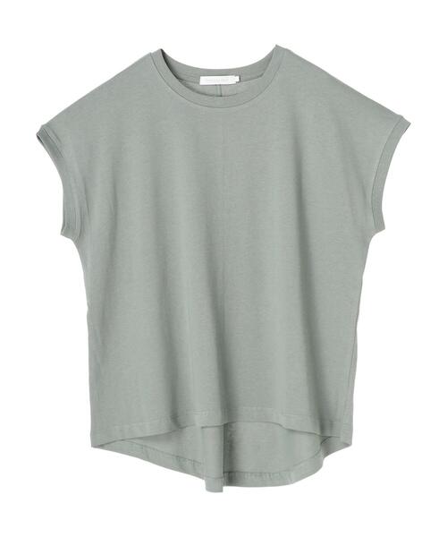 AMERICAN HOLIC（アメリカンホリック）の「フレンチスリーブクルーネックカットプルオーバー1　＊（Tシャツ/カットソー・レディース・ブラック/ベージュ/ピンク/グリーン/アイボリー・M/L）」の18枚目の写真