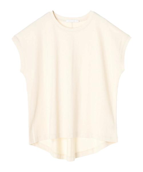 AMERICAN HOLIC（アメリカンホリック）の「フレンチスリーブクルーネックカットプルオーバー1　＊（Tシャツ/カットソー・レディース・ブラック/ベージュ/ピンク/グリーン/アイボリー・M/L）」の3枚目の写真