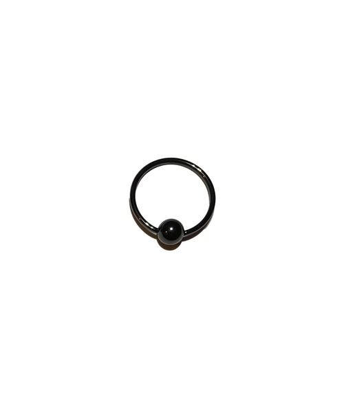 MORPH(モルフ)の「MORPH モルフ CBR ボディーピアス 16ゲージ 6mm~14mm(ピアス(片耳用)・メンズ・ブラック・6/8/10/12/14)」の5枚目の写真