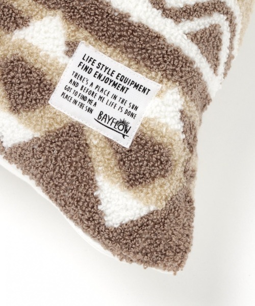 BAYFLOW(ベイフロー)の「BFネイティブサガラクッションカバー(クッション/クッションカバー・レディース・ブルー/ベージュ・0)」の11枚目の写真