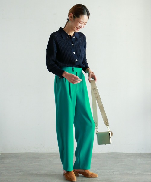 NOMBRE IMPAIR（ノンブルアンペール）の「コットンメッシュ ポロ