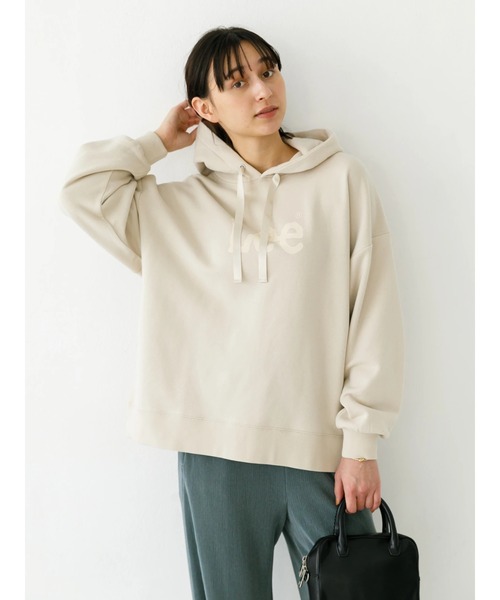 Lee（リー）の「Lee×earth  フーディスウェットパーカー　＊（パーカー・レディース・ベージュ/グリーン/ラベンダー・FREE）」の19枚目の写真