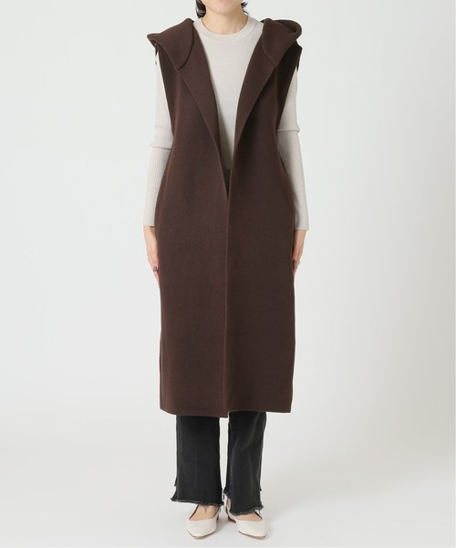 ADAWAS アダワス フーディーロングジレ 定価3.7万 ADAWAS アダワス フーディーロングジレ 定価3.7万 - メルカリ