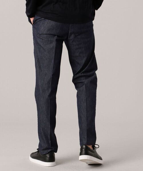 SHIPS(シップス)の「【No tie, but smartness.】SHIPS: 《ストレッチ》 デニムライク ノープリーツパンツ(デニムパンツ・メンズ・ブルー/ネイビー・42/44/46/48/50/52)」の20枚目の写真