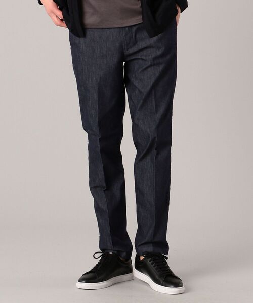 SHIPS(シップス)の「【No tie, but smartness.】SHIPS: 《ストレッチ》 デニムライク ノープリーツパンツ(デニムパンツ・メンズ・ブルー/ネイビー・42/44/46/48/50/52)」の19枚目の写真