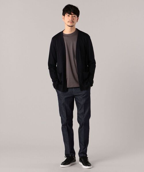 SHIPS(シップス)の「【No tie, but smartness.】SHIPS: 《ストレッチ》 デニムライク ノープリーツパンツ(デニムパンツ・メンズ・ブルー/ネイビー・42/44/46/48/50/52)」の18枚目の写真