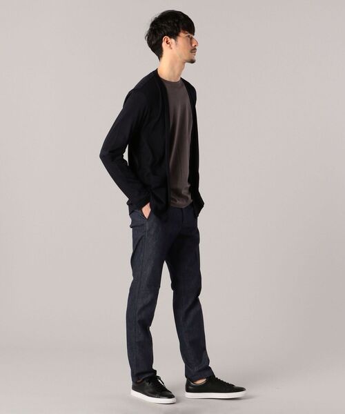 SHIPS(シップス)の「【No tie, but smartness.】SHIPS: 《ストレッチ》 デニムライク ノープリーツパンツ(デニムパンツ・メンズ・ブルー/ネイビー・42/44/46/48/50/52)」の15枚目の写真
