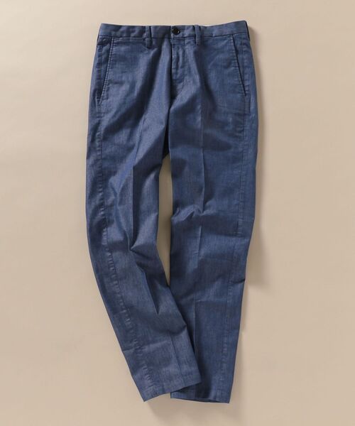 SHIPS(シップス)の「【No tie, but smartness.】SHIPS: 《ストレッチ》 デニムライク ノープリーツパンツ(デニムパンツ・メンズ・ブルー/ネイビー・42/44/46/48/50/52)」の14枚目の写真
