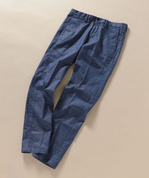 SHIPS(シップス)の「【No tie, but smartness.】SHIPS: 《ストレッチ》 デニムライク ノープリーツパンツ(デニムパンツ・メンズ・ブルー/ネイビー・42/44/46/48/50/52)」の13枚目の写真
