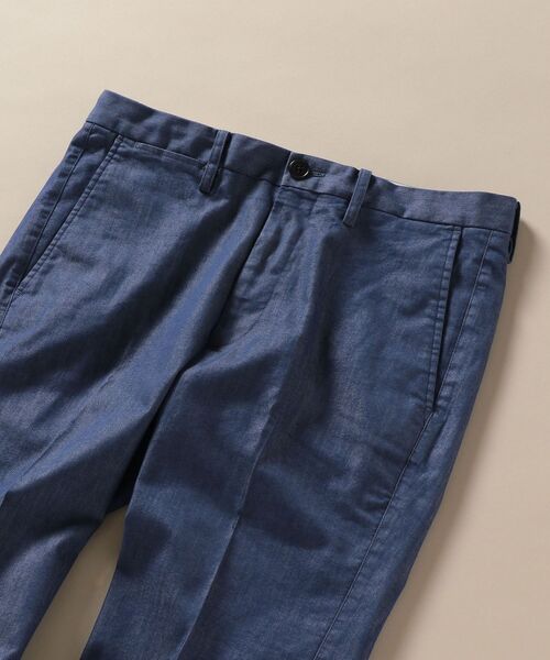 SHIPS(シップス)の「【No tie, but smartness.】SHIPS: 《ストレッチ》 デニムライク ノープリーツパンツ(デニムパンツ・メンズ・ブルー/ネイビー・42/44/46/48/50/52)」の12枚目の写真