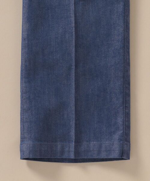 SHIPS(シップス)の「【No tie, but smartness.】SHIPS: 《ストレッチ》 デニムライク ノープリーツパンツ(デニムパンツ・メンズ・ブルー/ネイビー・42/44/46/48/50/52)」の10枚目の写真