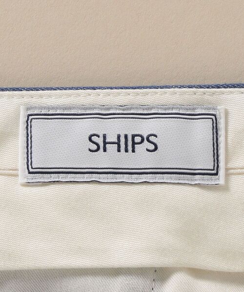 SHIPS(シップス)の「【No tie, but smartness.】SHIPS: 《ストレッチ》 デニムライク ノープリーツパンツ(デニムパンツ・メンズ・ブルー/ネイビー・42/44/46/48/50/52)」の6枚目の写真