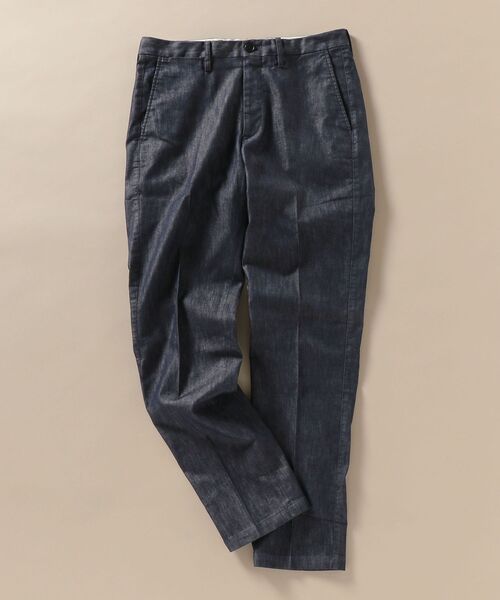 SHIPS(シップス)の「【No tie, but smartness.】SHIPS: 《ストレッチ》 デニムライク ノープリーツパンツ(デニムパンツ・メンズ・ブルー/ネイビー・42/44/46/48/50/52)」の5枚目の写真