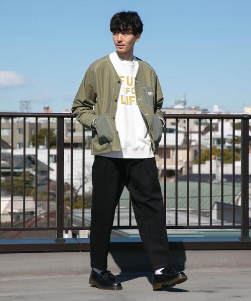 SMITH'S(スミス)の「SMITH’S(スミス)別注ヘリンボーンカバーオールジャケット#(カバーオール・メンズ・オリーブ/オフホワイト・SMALL/LARGE/MEDIUM/X-LARGE)」の14枚目の写真