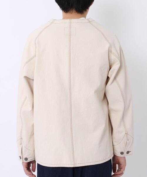 SMITH'S(スミス)の「SMITH’S(スミス)別注ヘリンボーンカバーオールジャケット#(カバーオール・メンズ・オリーブ/オフホワイト・SMALL/LARGE/MEDIUM/X-LARGE)」の9枚目の写真