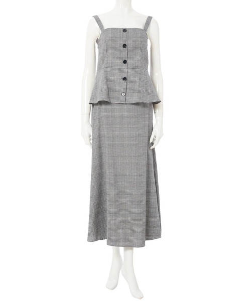 ビスチェ付きスカートセットアップ（セットアップ）｜fifth（フィフス