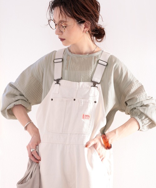 classicalelf（クラシカルエルフ）の「クラシカルで美しい。シアー素材感たっぷりな刺繍コットンレースの2Wayブラウス（シャツ/ブラウス・レディース・ブラック/ホワイト/グリーン・LARGE/X-LARGE/MEDIUM）」の9枚目の写真