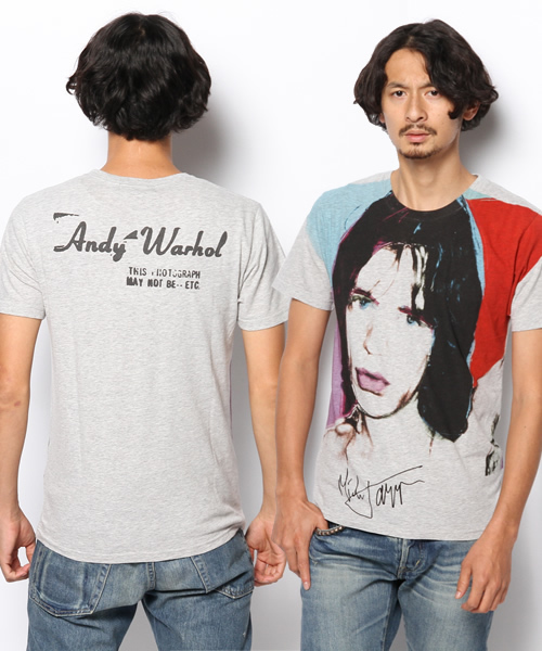 Hysteric Glamour Mick JaggerミックジャガーTシャツ HYSTERIC GLAMOUR（ヒステリックグラマー）の「RS/MICK JAGGER