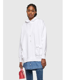 DIESEL | レディース ワンピース スウェット デニム マルチポケット ドレス(ワンピース)