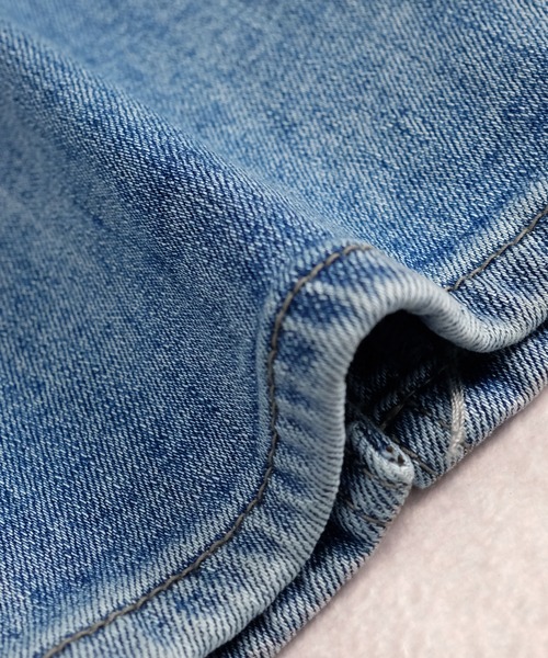 ＡＮＤＪ（アンドジェイ）の「スーパーストレッチ裾スリットデニムパンツ（デニムパンツ・レディース・ブラック/ブルー・M/S/L）」の13枚目の写真