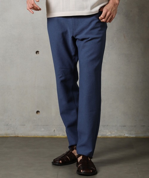 MEN'S BIGI（メンズビギ）の「【RIRANCHA】吸水速乾ストレッチブッチャーパンツ（その他パンツ・メンズ・ブラウン/ブルー/キナリ/グレー・01/03/02/04）」の4枚目の写真