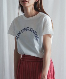 FIL DE FER | SUN SING SWINGプリント　半袖TEE(Tシャツ/カットソー)