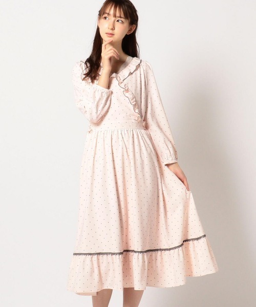 セール ガーリーハートカシュクールワンピース ワンピース Lodispotto ロディスポット のファッション通販 Zozotown