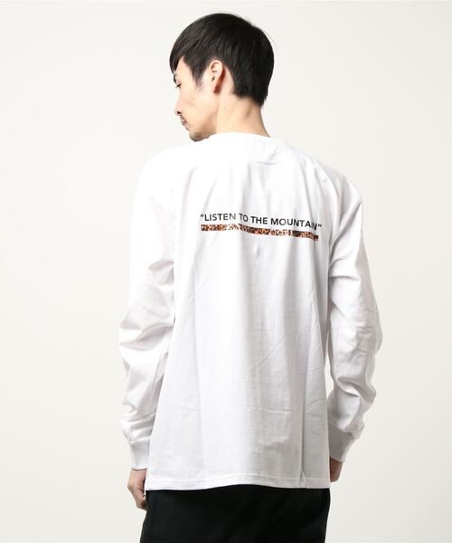 CAMP7（キャンプセブン）の「《CAMP7》PRINT LONG SLEEVE  TEE/プリント ロンT（Tシャツ/カットソー・メンズ・ブラック/ホワイト/カーキ/ベージュ・X-LARGE/LARGE/MEDIUM）」の17枚目の写真