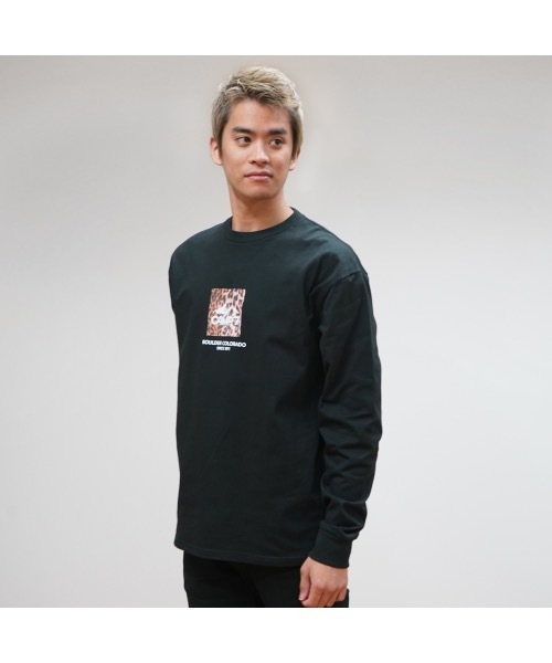 CAMP7（キャンプセブン）の「《CAMP7》PRINT LONG SLEEVE  TEE/プリント ロンT（Tシャツ/カットソー・メンズ・ブラック/ホワイト/カーキ/ベージュ・X-LARGE/LARGE/MEDIUM）」の19枚目の写真
