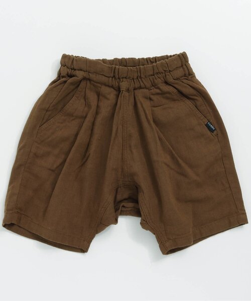 F.O.KIDS（エフオーキッズ）の「サルエルハーフパンツ 5分丈（その他パンツ・キッズ・チャコール/ベージュ/キャメル・95/110/120/130/80/100/140/90）」の3枚目の写真