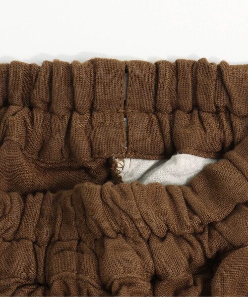 F.O.KIDS（エフオーキッズ）の「サルエルハーフパンツ 5分丈（その他パンツ・キッズ・チャコール/ベージュ/キャメル・95/110/120/130/80/100/140/90）」の4枚目の写真