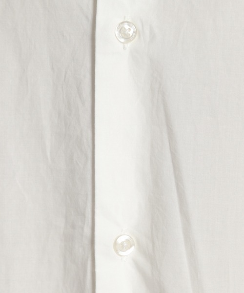 niko and...（ニコアンド）の「マーセワイヤー入りビッグショートシャツワンピース（シャツワンピース・レディース・オフホワイト/カーキ/チャコール・MEDIUM/LARGE）」の5枚目の写真