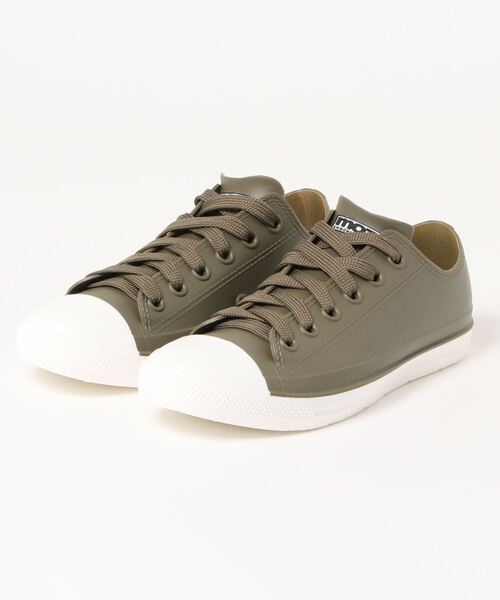 moz(モズ)の「《moz》レインスニーカーローカット(レインシューズ・レディース・ブラック/ネイビー/ベージュ/グレー/カーキ/ホワイト/ブラウン/ブラック×ホワイト/サックスブルー/ローズ・M/S/LL/L)」の7枚目の写真
