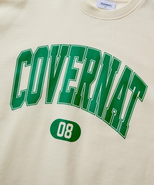 COVERNAT（カバーナット）の「【COVERNAT】COLLEGE ARCH LOGO CREWNECK / カバーナット カレッジ アーチ ロゴ クルーネック（スウェット・メンズ・ブラック/グレー/ブルー/アイボリー・SMALL/MEDIUM/LARGE/X-LARGE）」の22枚目の写真