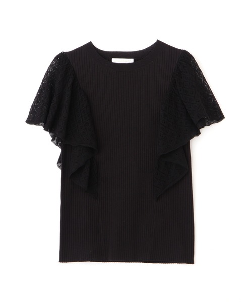 PROPORTION BODY DRESSING（プロポーションボディドレッシング）の「アイレットスリーブニット / 1211170420（ニット/セーター・レディース・ダークベージュ/グレー/ブラック・FREE）」の12枚目の写真