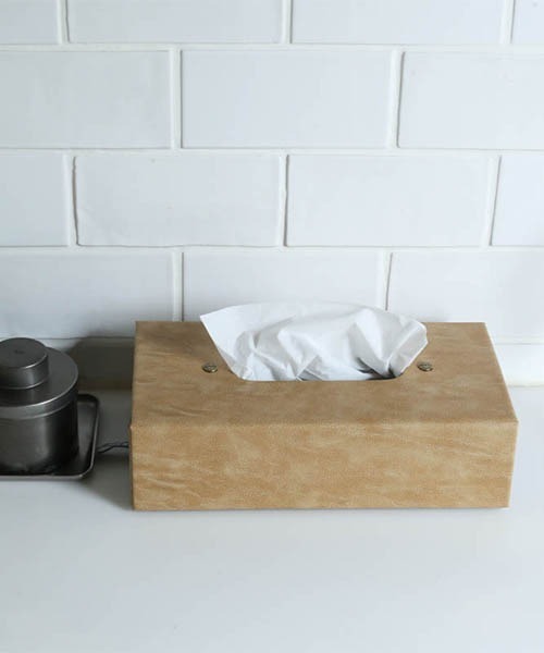 FOLDABLE TISSUE BOX /折りたたみ ティッシュ ボックス（収納グッズ
