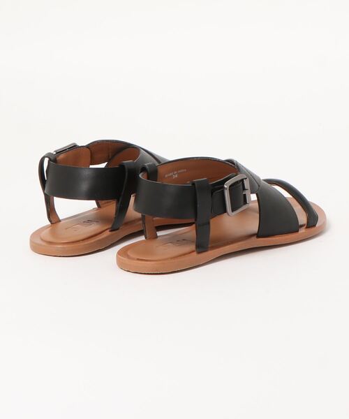 JVAM(ジェーヴィエーエム)の「【JVAM / ジェイ ヴィー エー エム】CROSS STRAP:サンダル(サンダル・レディース・ブラック/ベージュ・38/36/37)」の6枚目の写真
