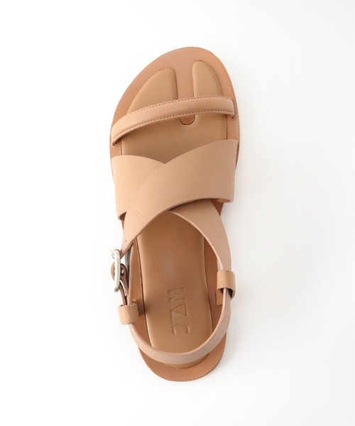 JVAM(ジェーヴィエーエム)の「【JVAM / ジェイ ヴィー エー エム】CROSS STRAP:サンダル(サンダル・レディース・ブラック/ベージュ・38/36/37)」の5枚目の写真