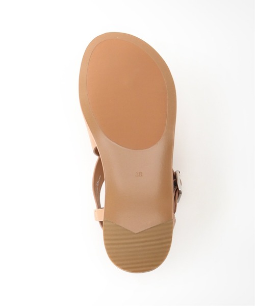 JVAM(ジェーヴィエーエム)の「【JVAM / ジェイ ヴィー エー エム】CROSS STRAP:サンダル(サンダル・レディース・ブラック/ベージュ・38/36/37)」の3枚目の写真