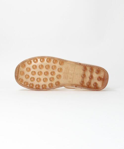 melissa（メリッサ）の「【別注】＜Melissa＞クリアグリッターサンダル ◆（サンダル・レディース・シルバー/ゴールド・38/37/35/36）」の4枚目の写真