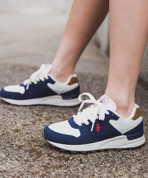 セール ポロラルフローレン ウィメンズ Trckstr Pony ランニングスニーカー スニーカー Polo Ralph Lauren ポロラルフローレン のファッション通販 Zozotown