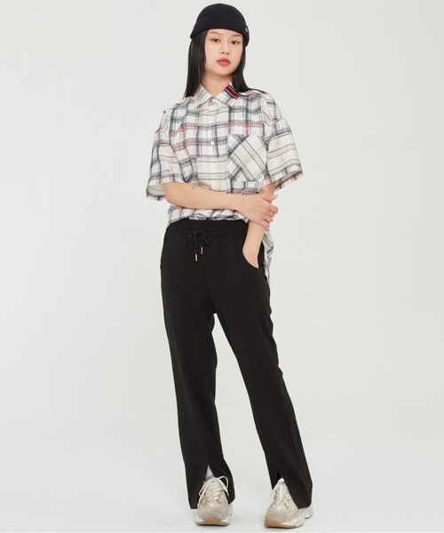ROMANTIC CROWN（ロマンティッククラウン）の「【ROMANTIC CROWN】MULTI COLOR CHECK SHIRT / ロマンティッククラウン マルチ カラー チェック シャツ（シャツ/ブラウス・メンズ・ネイビー/オートミール・SMALL/MEDIUM/LARGE/X-LARGE）」の10枚目の写真