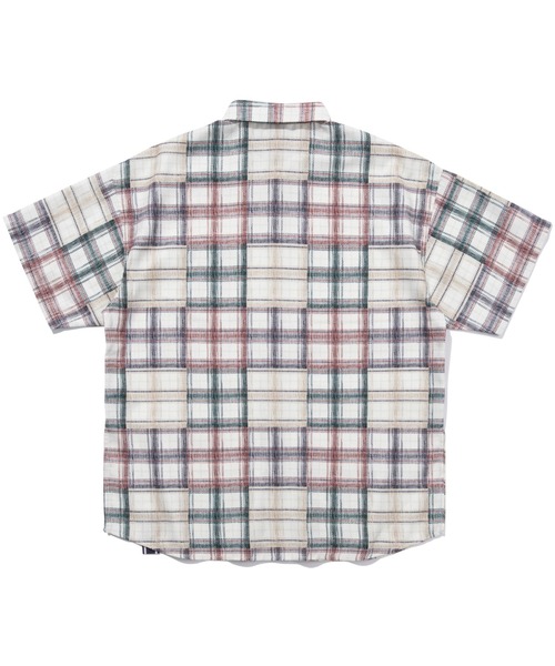 ROMANTIC CROWN（ロマンティッククラウン）の「【ROMANTIC CROWN】MULTI COLOR CHECK SHIRT / ロマンティッククラウン マルチ カラー チェック シャツ（シャツ/ブラウス・メンズ・ネイビー/オートミール・SMALL/MEDIUM/LARGE/X-LARGE）」の16枚目の写真