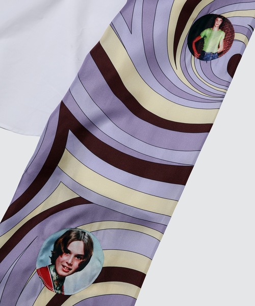 RAF SIMONS（ラフシモンズ）の「Boxy shirt with doubled long sleeves（Tシャツ/カットソー・メンズ・ホワイト系その他/ホワイト系その他2・44/46）」の4枚目の写真