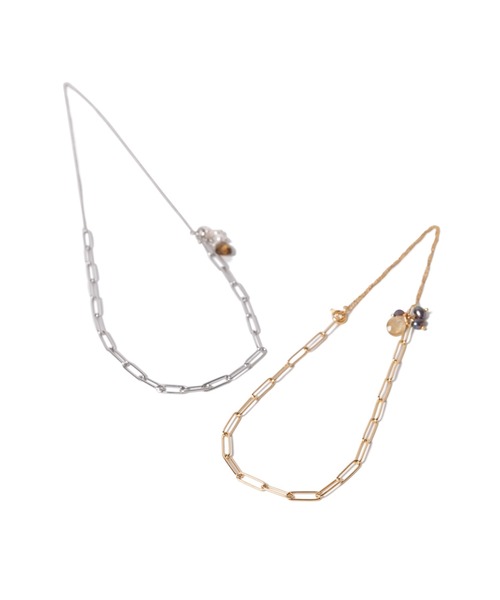 LAYMEE(レイミー)の「Ponia 2way necklace / ポニア2wayネックレス(ネックレス・レディース・シルバー/ゴールド・FREE)」の5枚目の写真