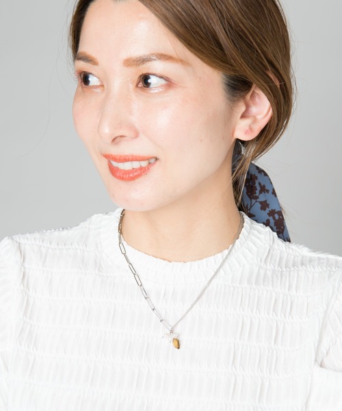 LAYMEE(レイミー)の「Ponia 2way necklace / ポニア2wayネックレス(ネックレス・レディース・シルバー/ゴールド・FREE)」の16枚目の写真