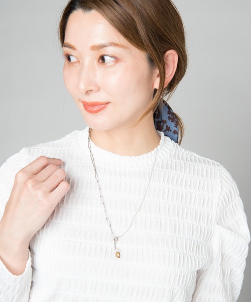 LAYMEE(レイミー)の「Ponia 2way necklace / ポニア2wayネックレス(ネックレス・レディース・シルバー/ゴールド・FREE)」の9枚目の写真